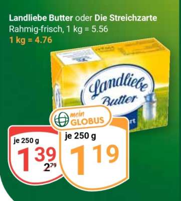 LANDLIEBE Butter oder Die Streichzarte