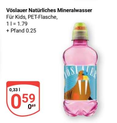 Vöslauer Natürliches Mineralwasser