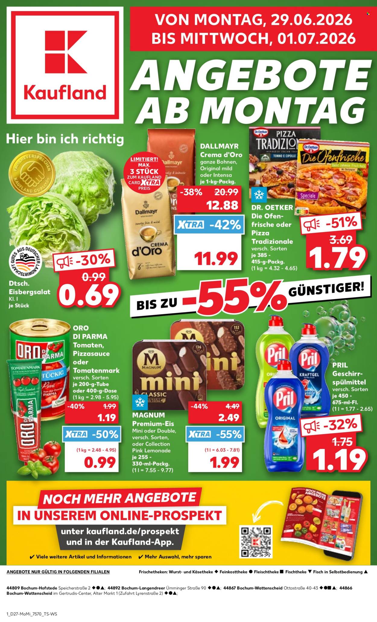 Kaufland Prospekte  - 29.06.2026 - 1.07.2026. Seite 1