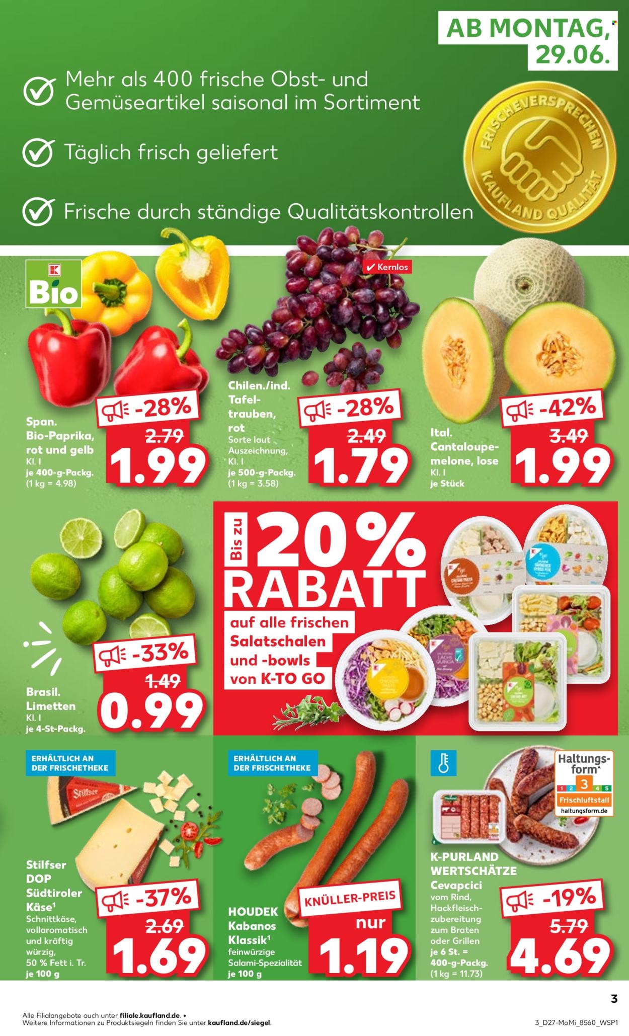 Kaufland Prospekte  - 29.06.2026 - 1.07.2026. Seite 3