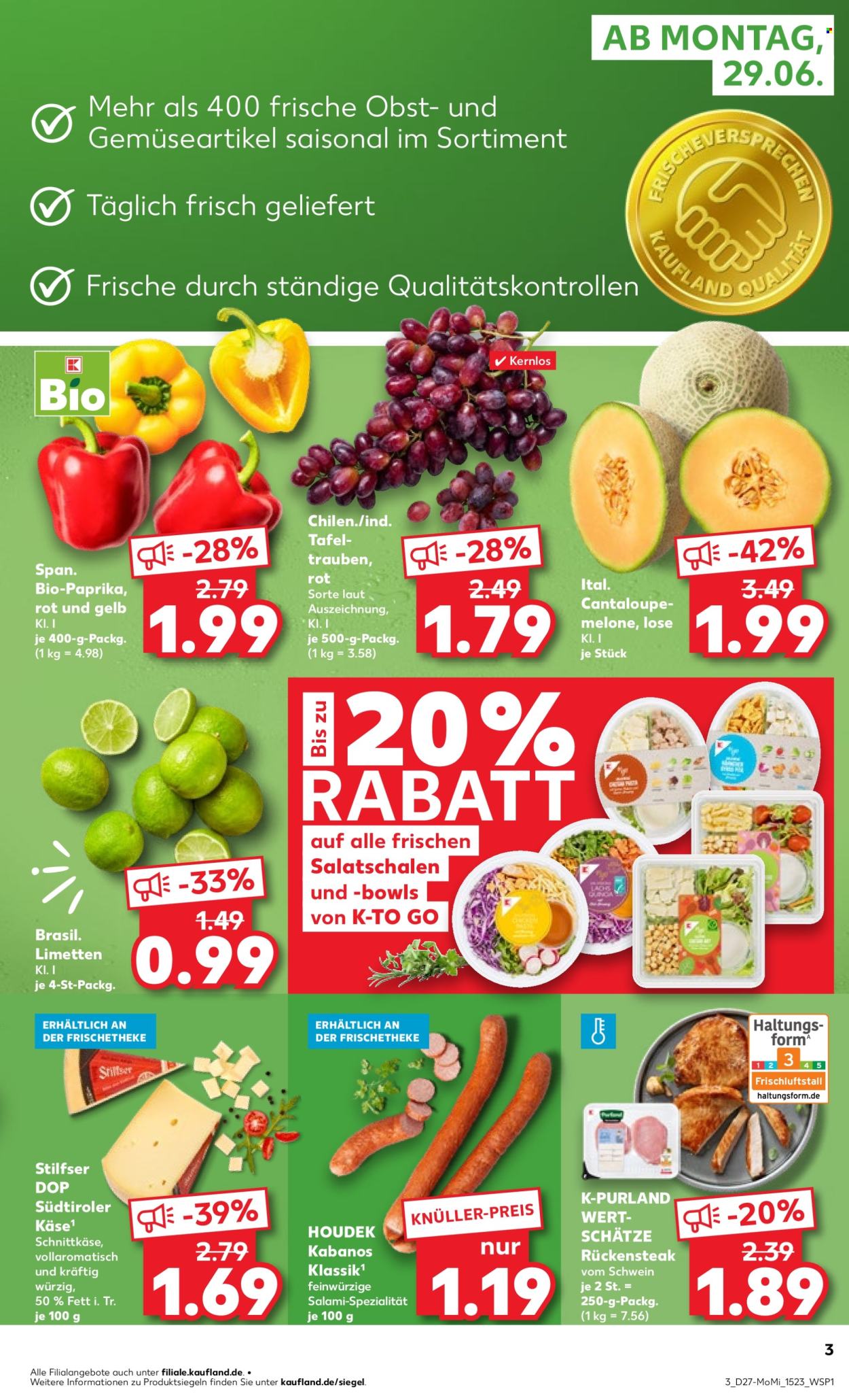 Kaufland Prospekte  - 29.06.2026 - 1.07.2026. Seite 3