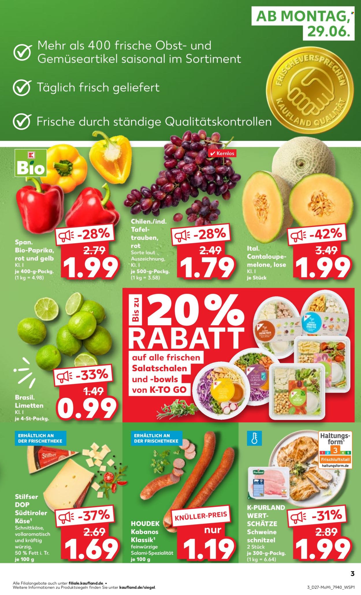 Kaufland Prospekte  - 29.06.2026 - 1.07.2026. Seite 3