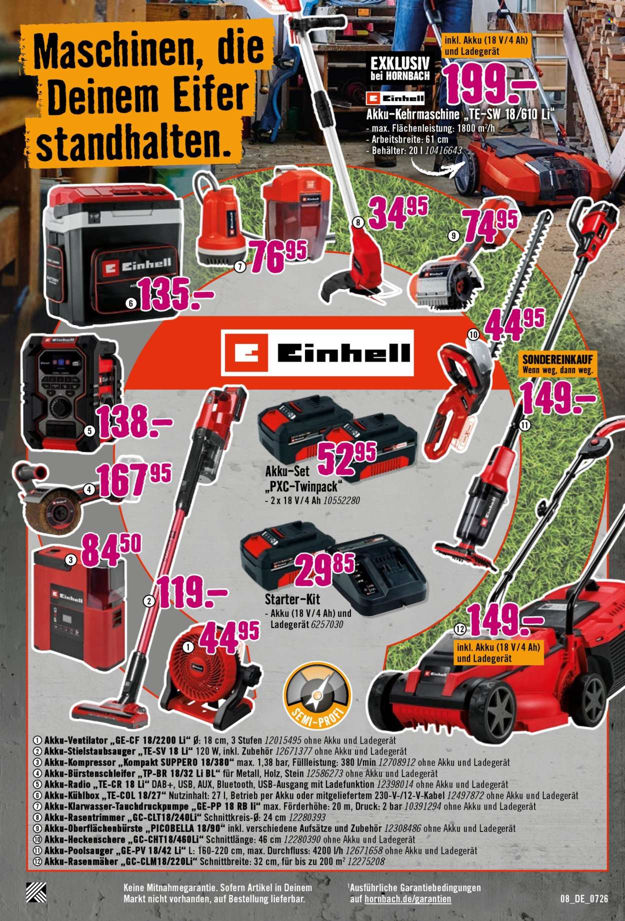 Hornbach Prospekte  - 25.06.2026 - 8.07.2026. Seite 8