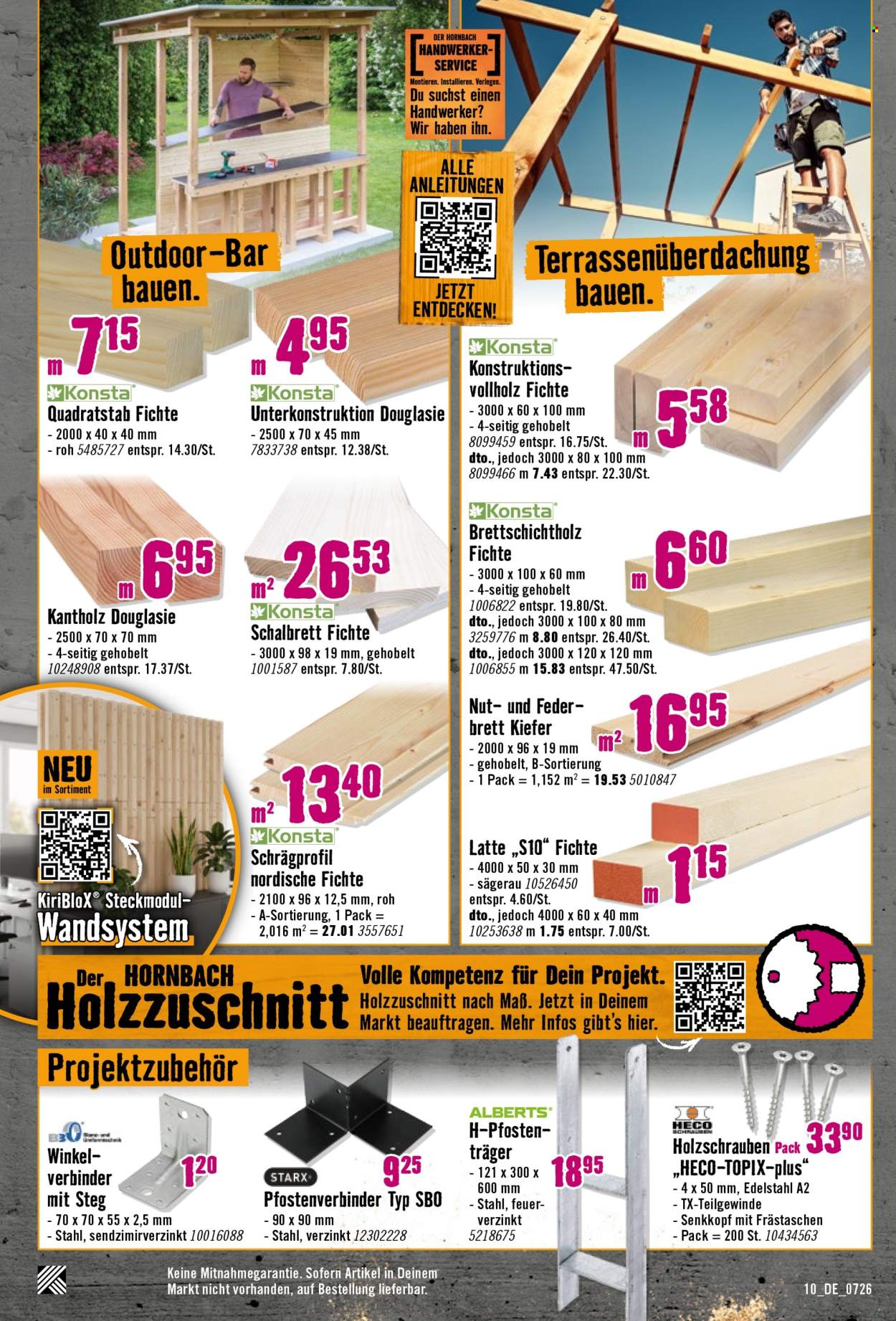 Hornbach Prospekte  - 25.06.2026 - 8.07.2026. Seite 10