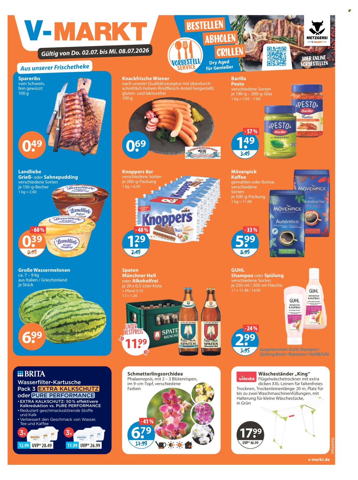 V-Markt Prospekte  - 2.07.2026 - 8.07.2026. Seite 1