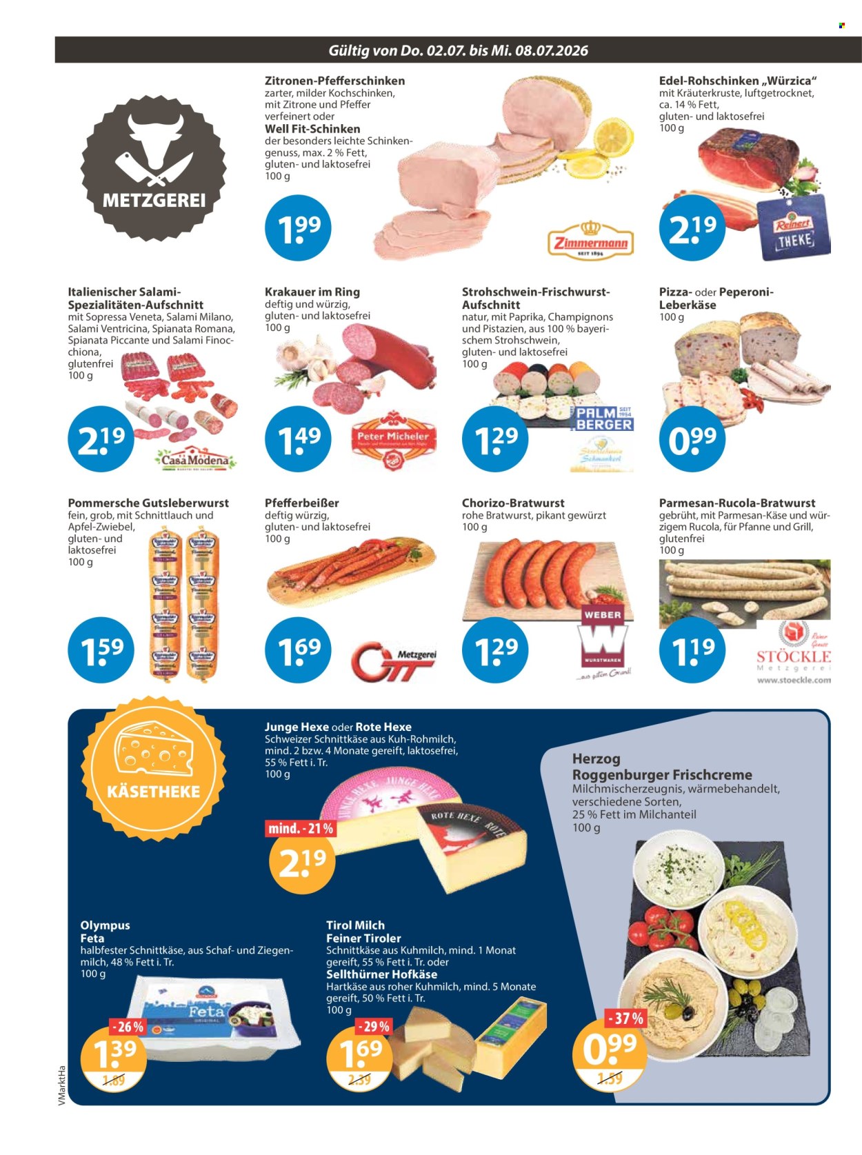 V-Markt Prospekte  - 2.07.2026 - 8.07.2026. Seite 2