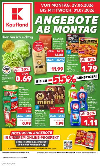 Prospekte Kaufland - 29.06.2026 - 1.07.2026.
