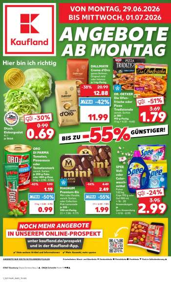 Prospekte Kaufland - 29.06.2026 - 1.07.2026.