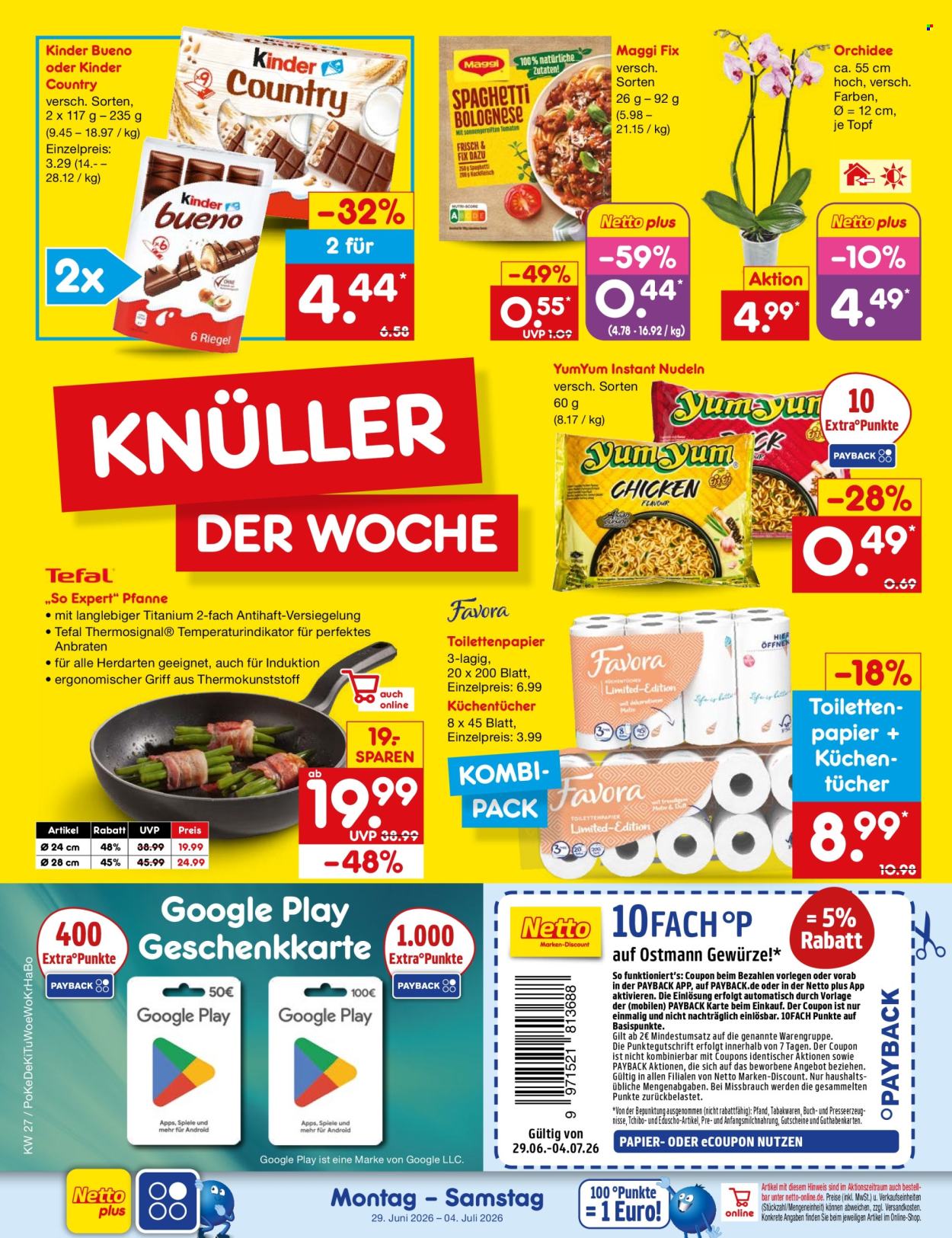 Netto Marken-Discount Prospekte  - 29.06.2026 - 4.07.2026. Seite 2