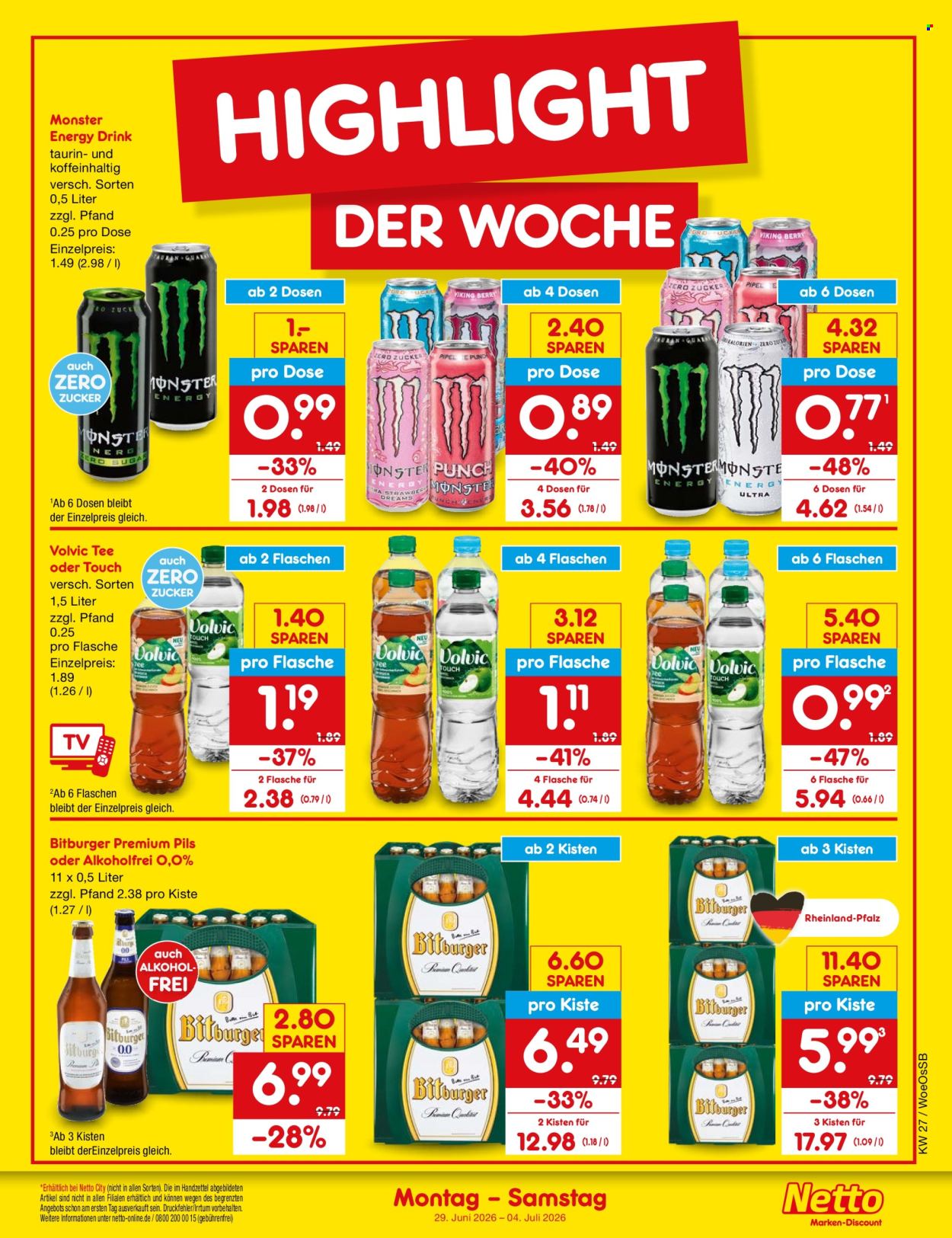 Netto Marken-Discount Prospekte  - 29.06.2026 - 4.07.2026. Seite 3