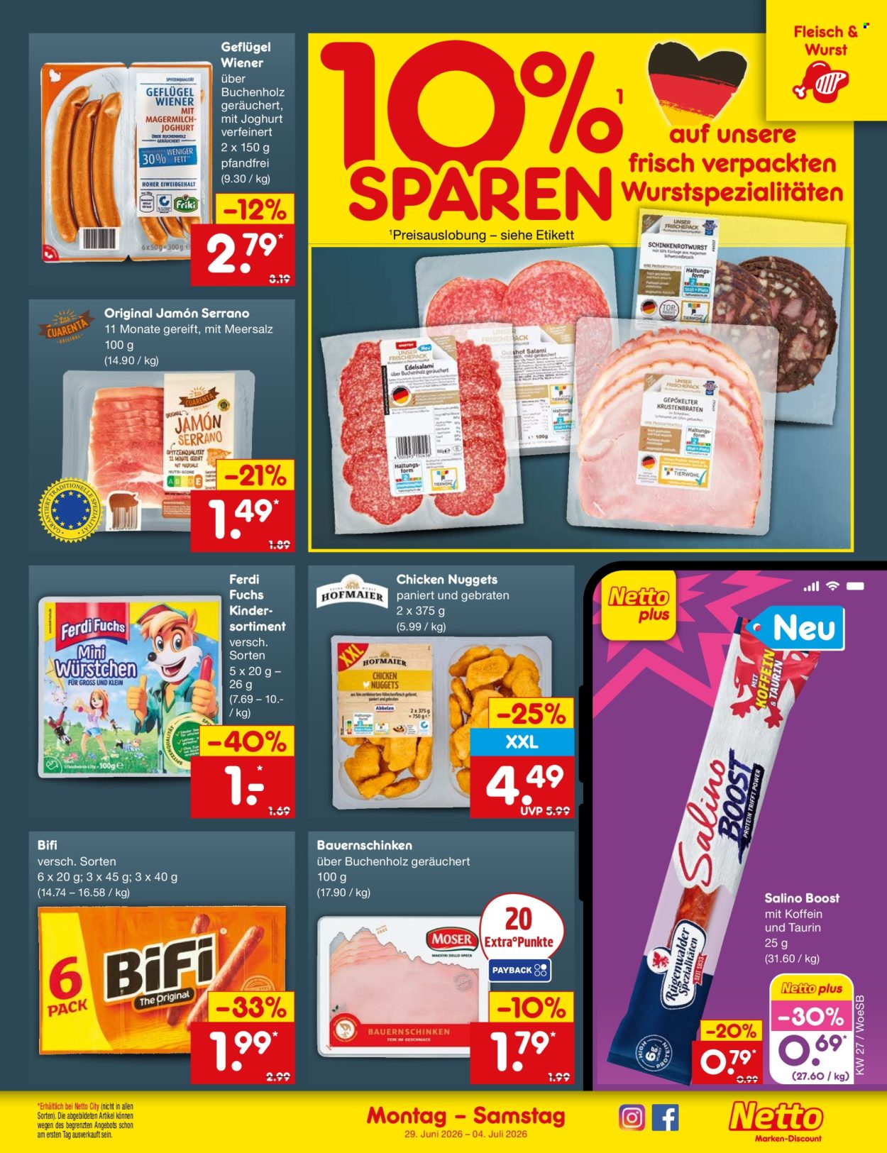 Netto Marken-Discount Prospekte  - 29.06.2026 - 4.07.2026. Seite 19
