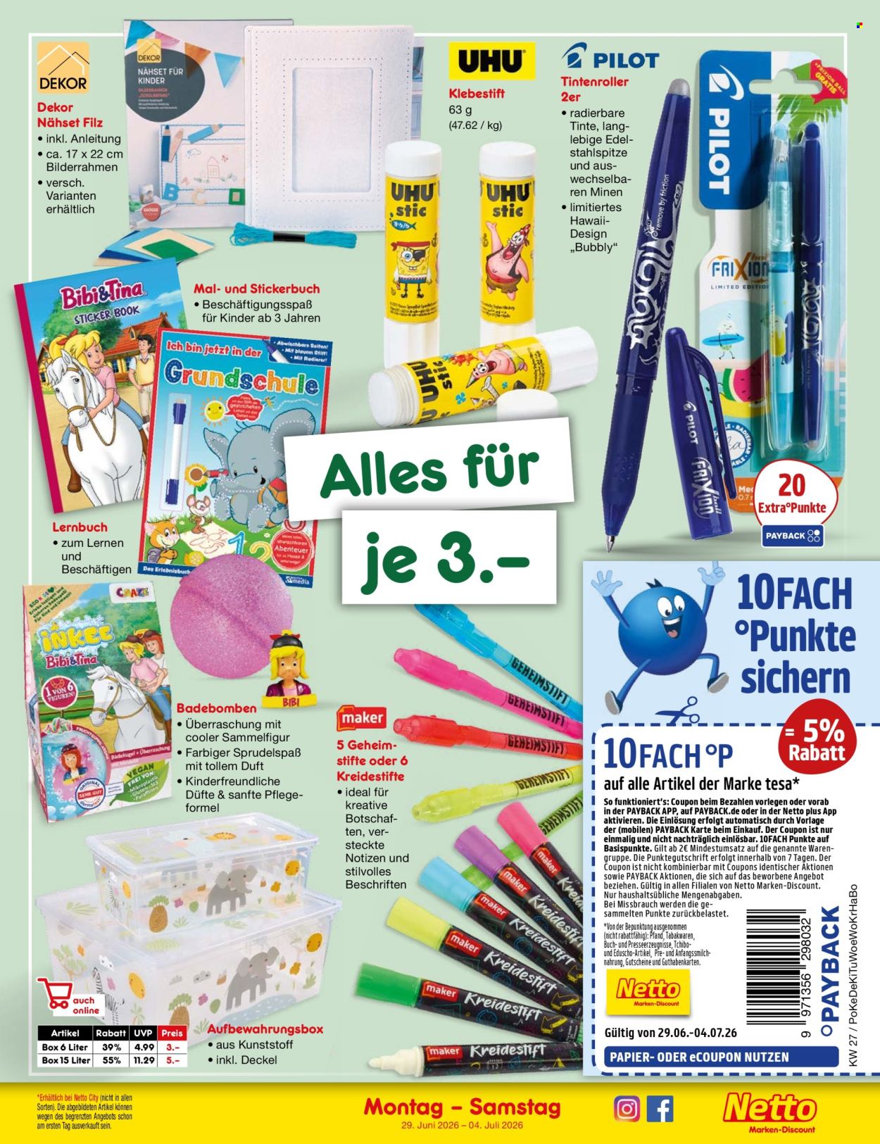 Netto Marken-Discount Prospekte  - 29.06.2026 - 4.07.2026. Seite 51