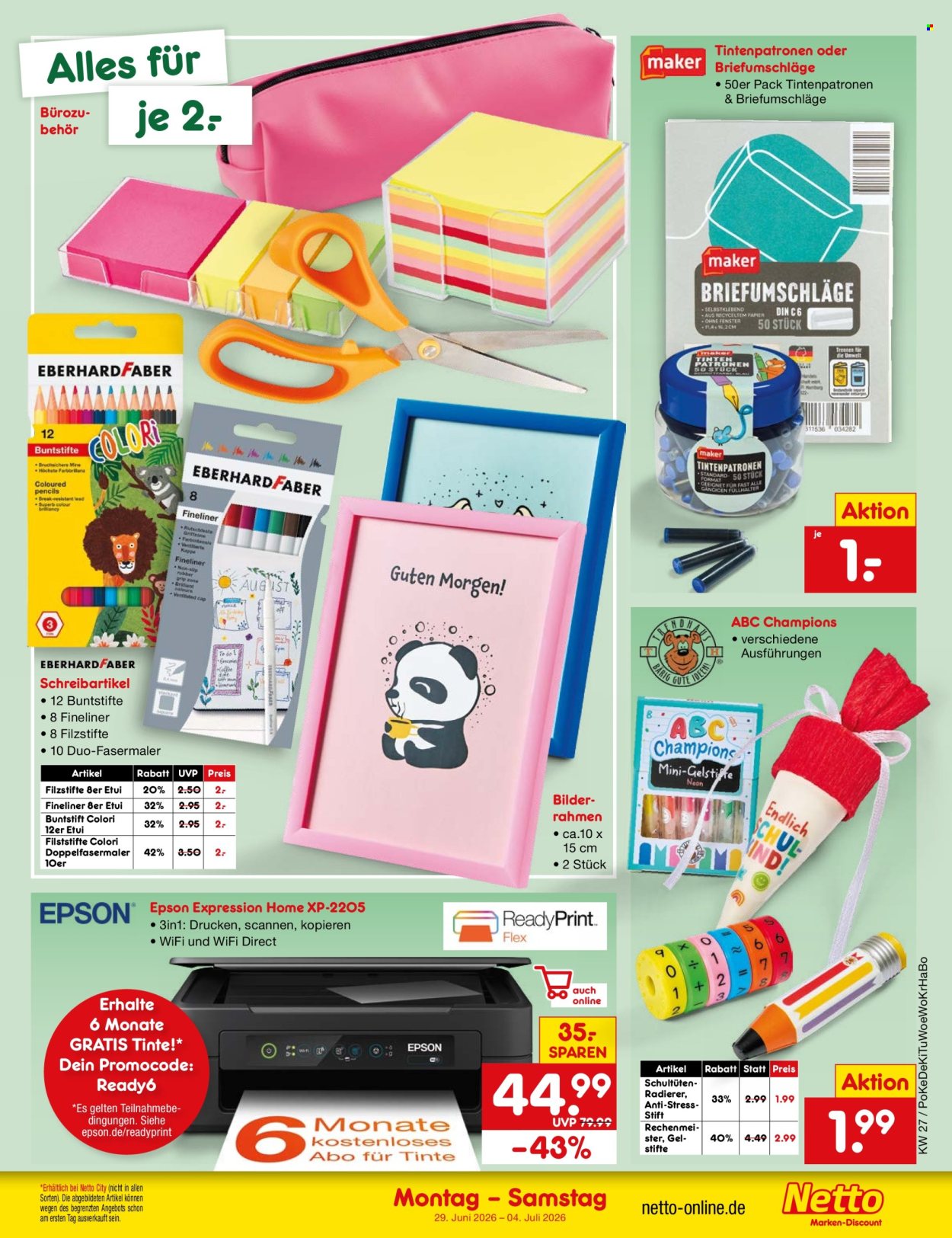 Netto Marken-Discount Prospekte  - 29.06.2026 - 4.07.2026. Seite 53