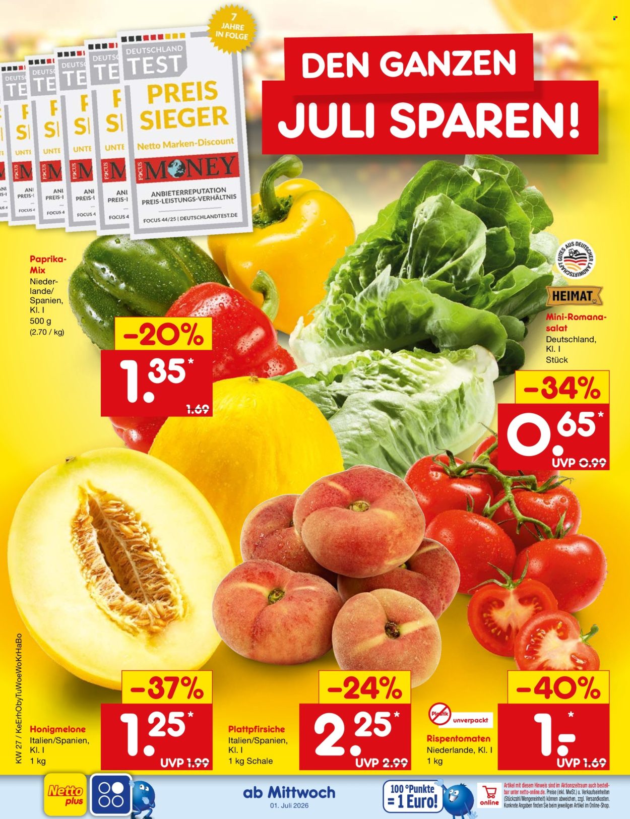 Netto Marken-Discount Prospekte  - 29.06.2026 - 4.07.2026. Seite 58