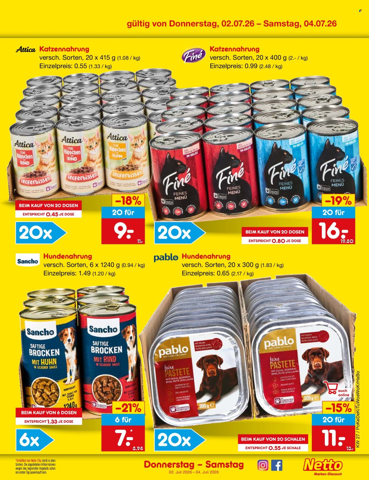 Netto Marken-Discount Prospekte  - 29.06.2026 - 4.07.2026. Seite 67