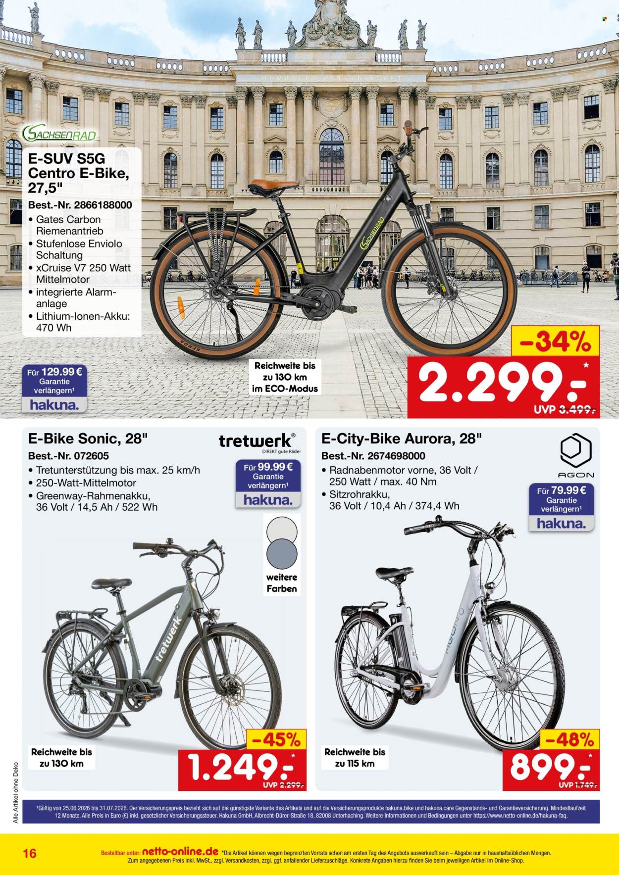 Leták Netto Marken-Discount - 25.6.2026 - 31.7.2026. Strana 16