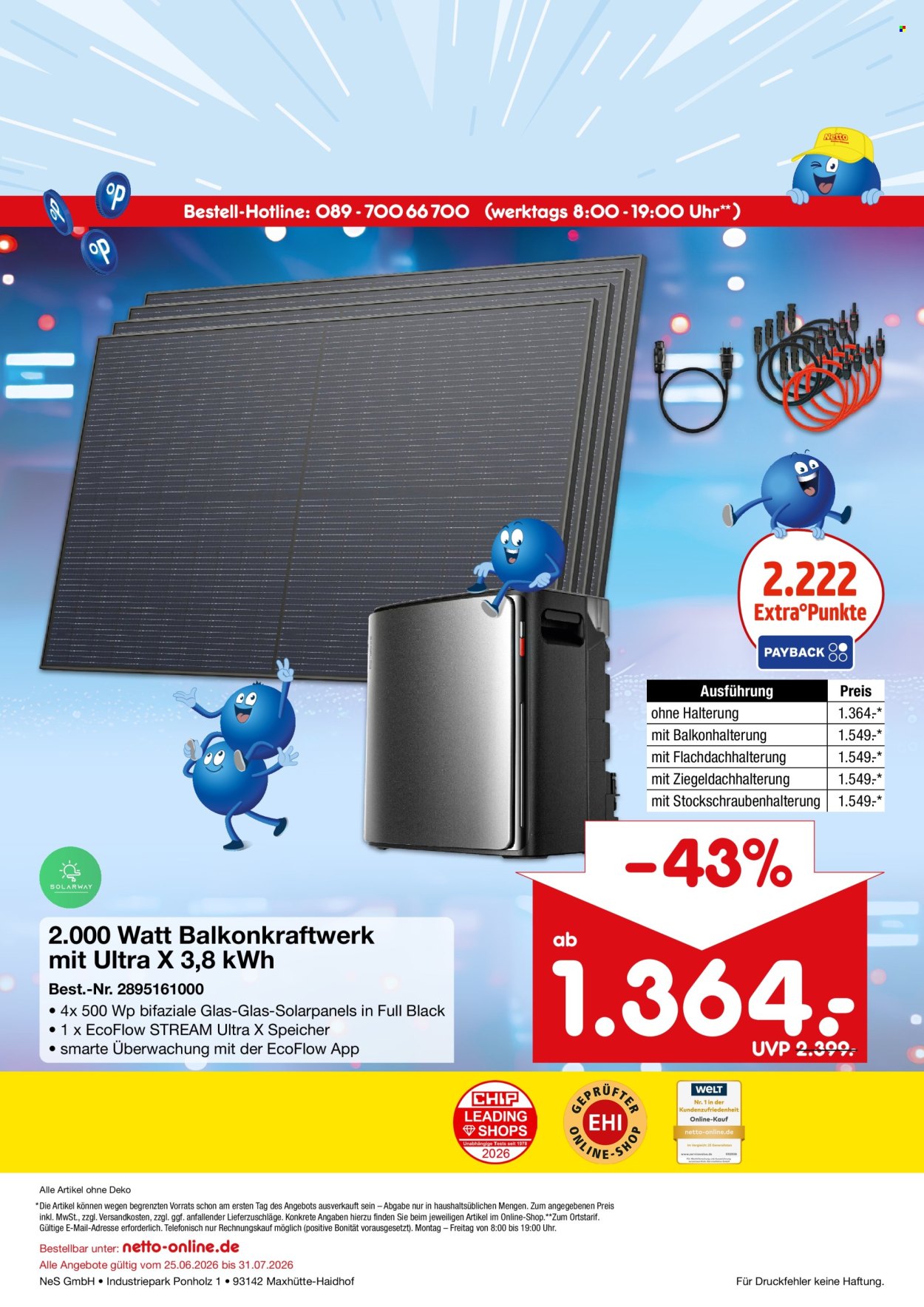 Leták Netto Marken-Discount - 25.6.2026 - 31.7.2026. Strana 20