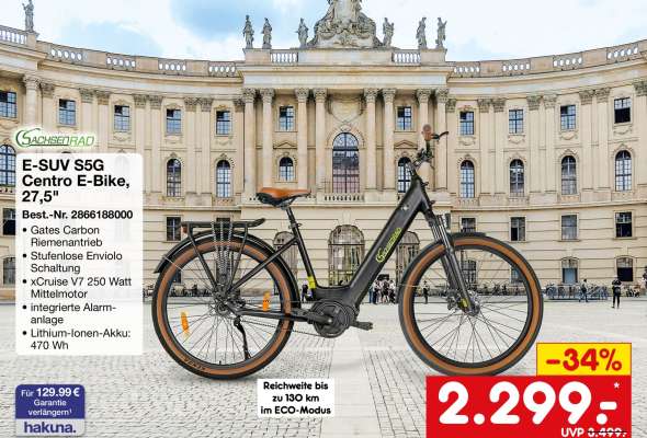 E-SUV S5G Centro E-Bike, 27,5"