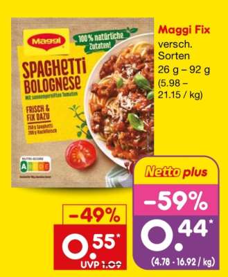 Maggi fix