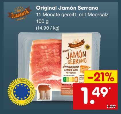 Original Jamón Serrano