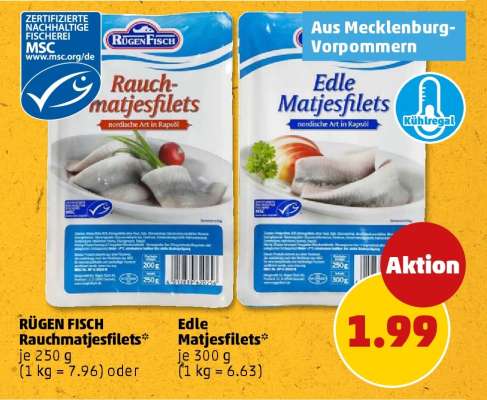 RÜGEN FISCH Rauchmatjesfilets