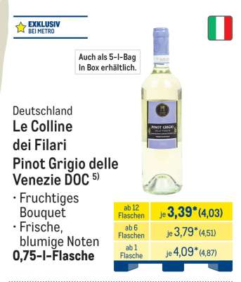 Le Colline dei Filari Pinot Grigio delle Venezie DOC