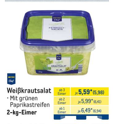 Weißkrautsalat