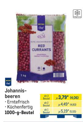 Johannisbeeren