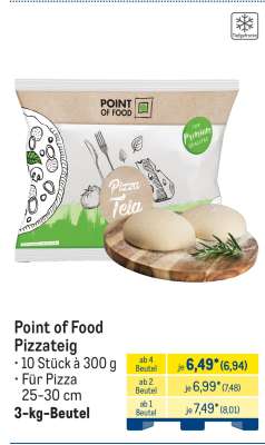 Point of Food Pizzateig