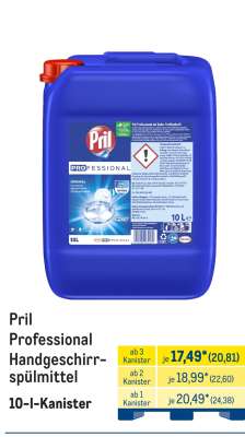 Pril Professional Handgeschirrspülmittel