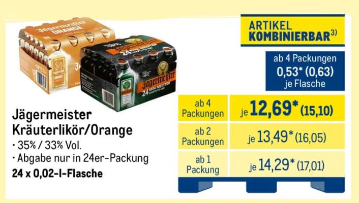 Jägermeister Kräuterlikör/Orange