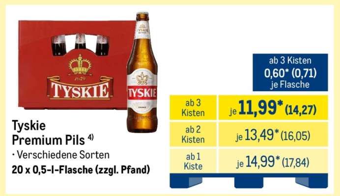 TYSKIE Premium-Pils
