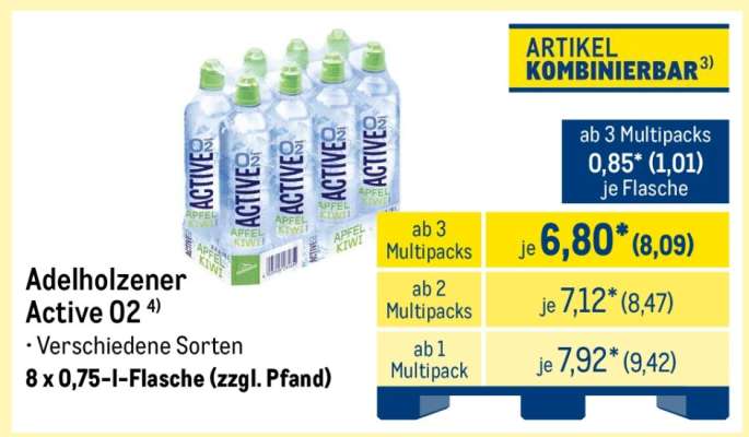 Adelholzener Active O2