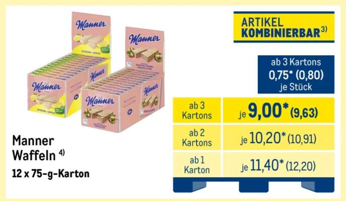 Manner Waffeln
