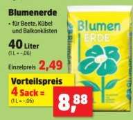 Blumenerde