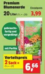 Premium Blumenerde