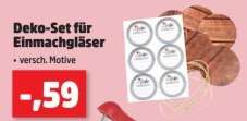 Deko-Set für Einmachgläser