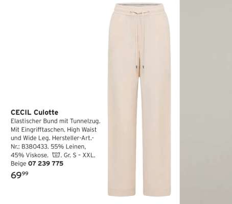 CECIL Culotte