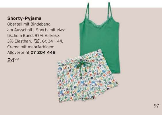 Shorty-Pyjama