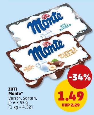 Zott Monte