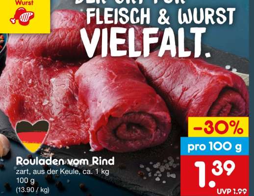 Rouladen vom Rind