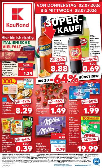 Prospekte Kaufland - 2.07.2026 - 8.07.2026.