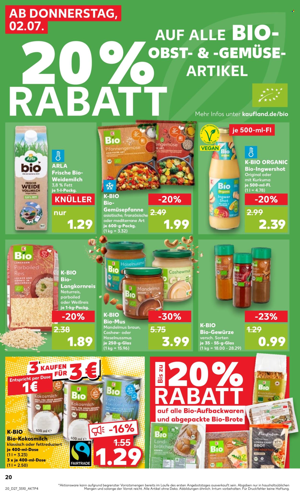 Kaufland Prospekte  - 2.07.2026 - 8.07.2026. Seite 20