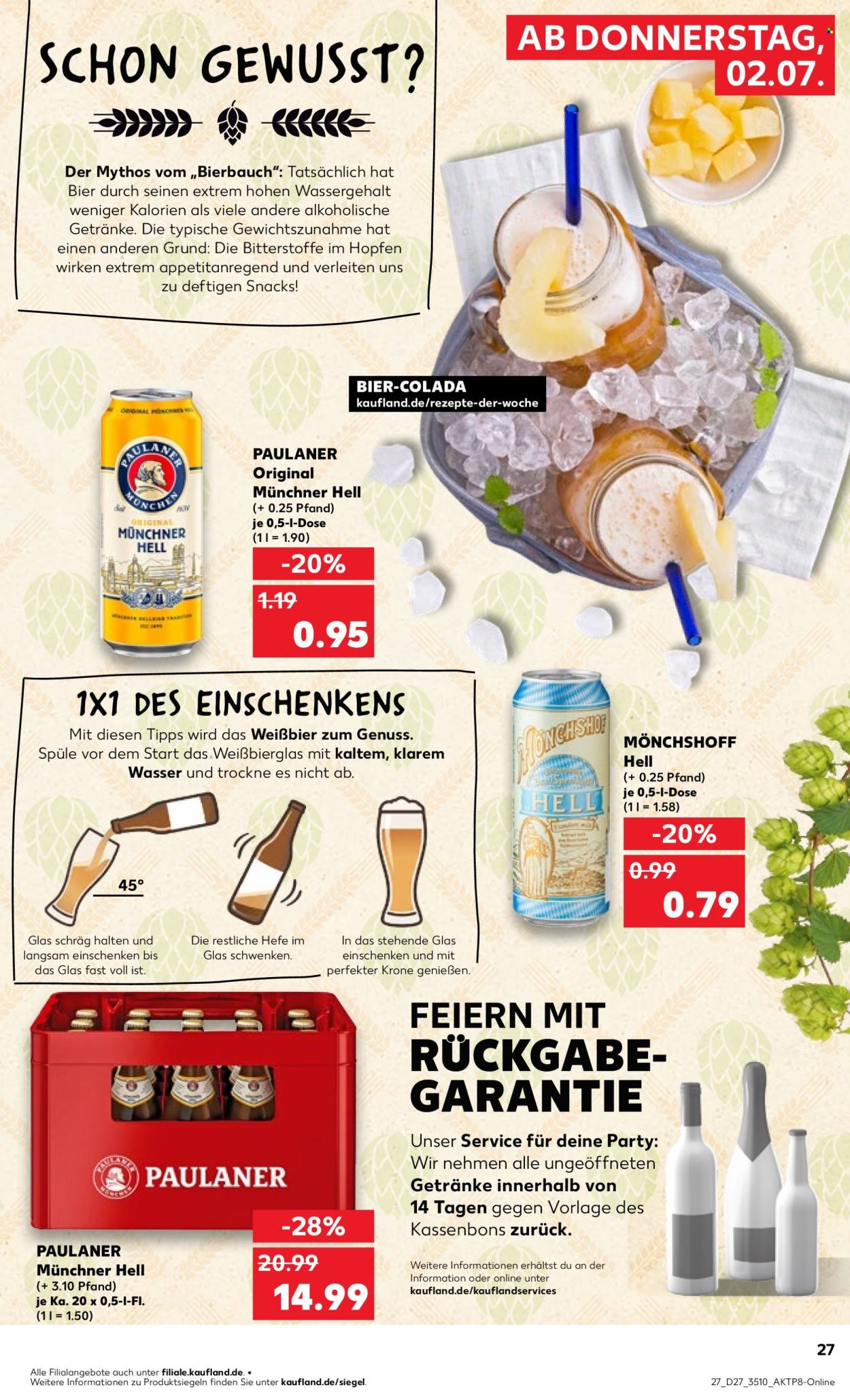 Kaufland Prospekte  - 2.07.2026 - 8.07.2026. Seite 27
