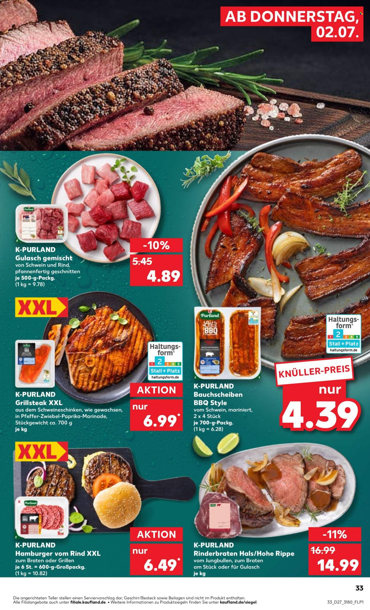 Kaufland Prospekte  - 2.07.2026 - 8.07.2026. Seite 33