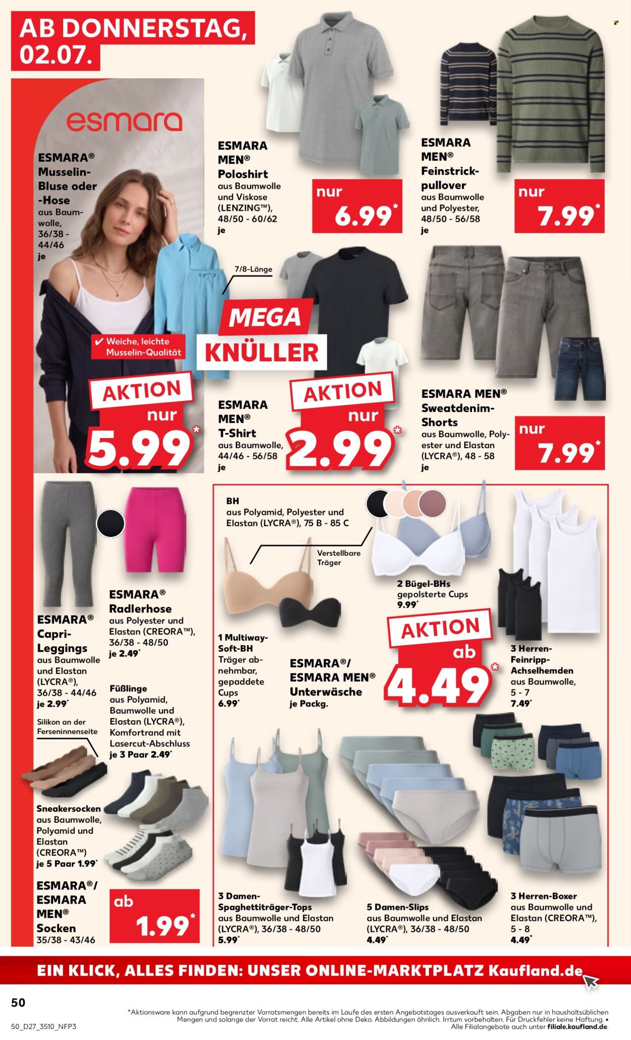 Kaufland Prospekte  - 2.07.2026 - 8.07.2026. Seite 50