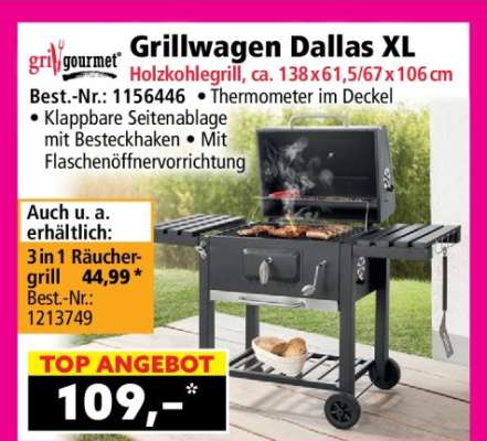 Grillwagen Dallas XL