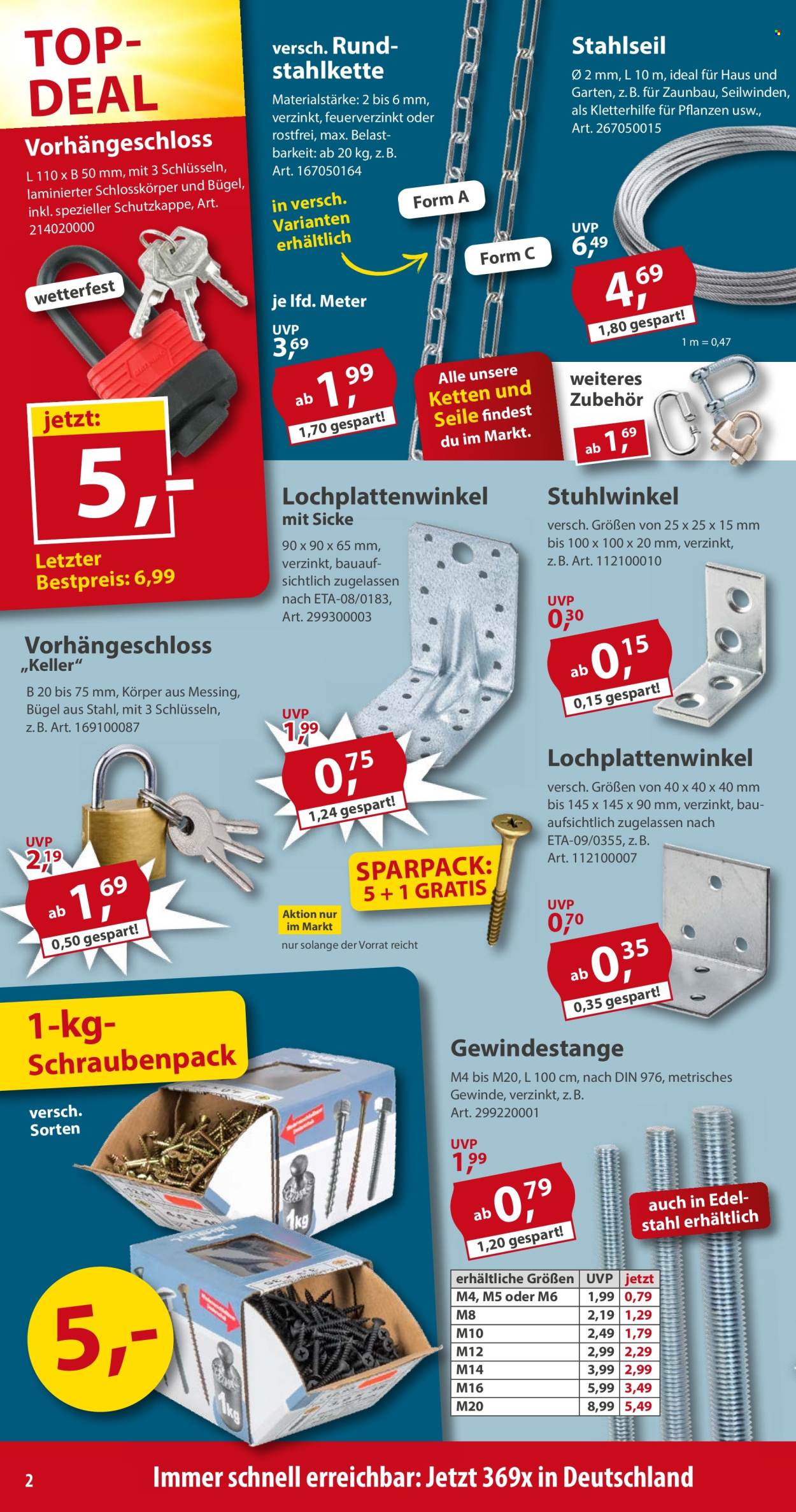 Sonderpreis-Baumarkt Prospekte  - 4.07.2026 - 10.07.2026. Seite 2