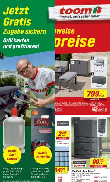 Prospekte toom Baumarkt - 27.06.2026 - 3.07.2026.