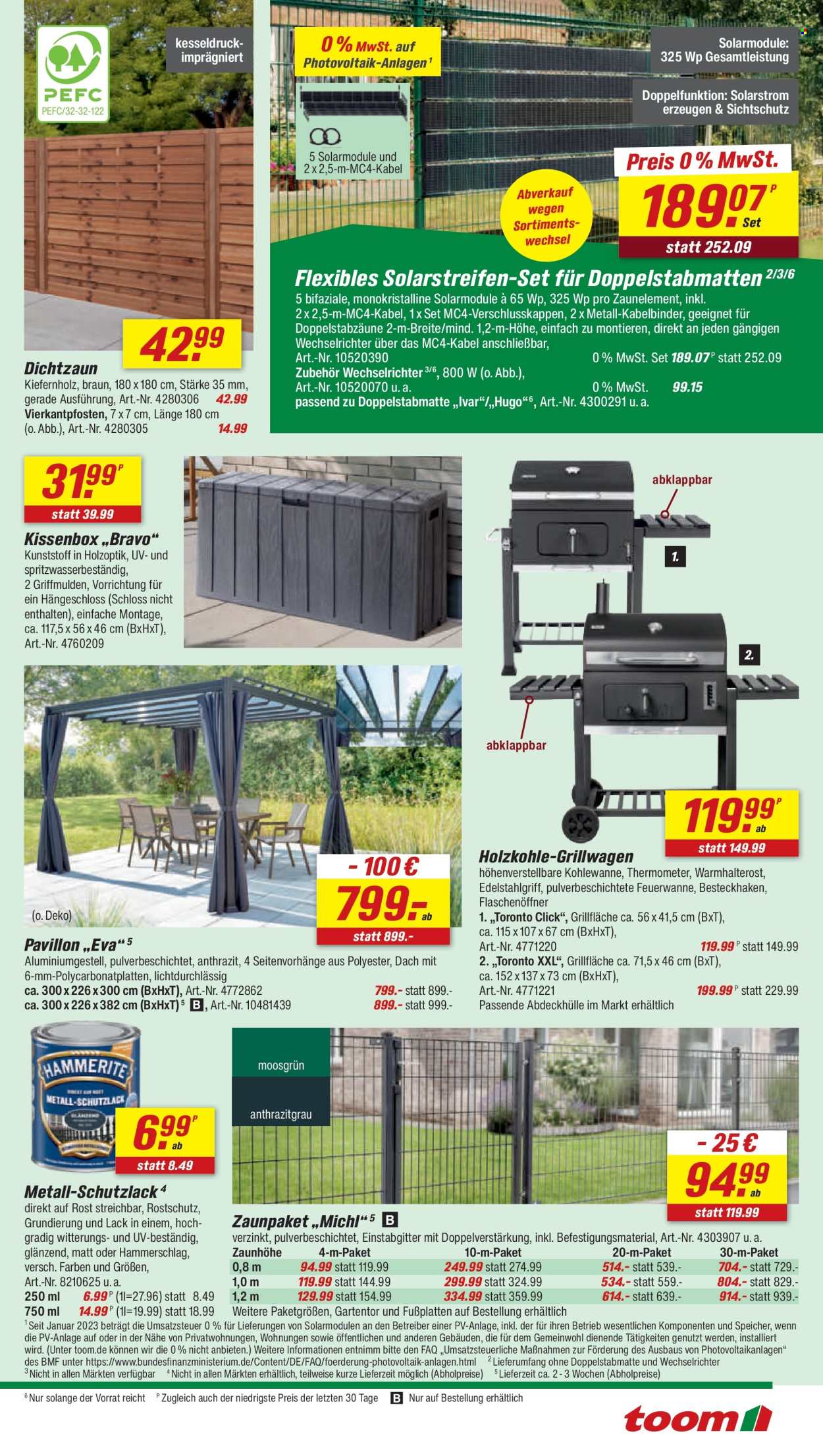 toom Baumarkt Prospekte  - 27.06.2026 - 3.07.2026. Seite 7